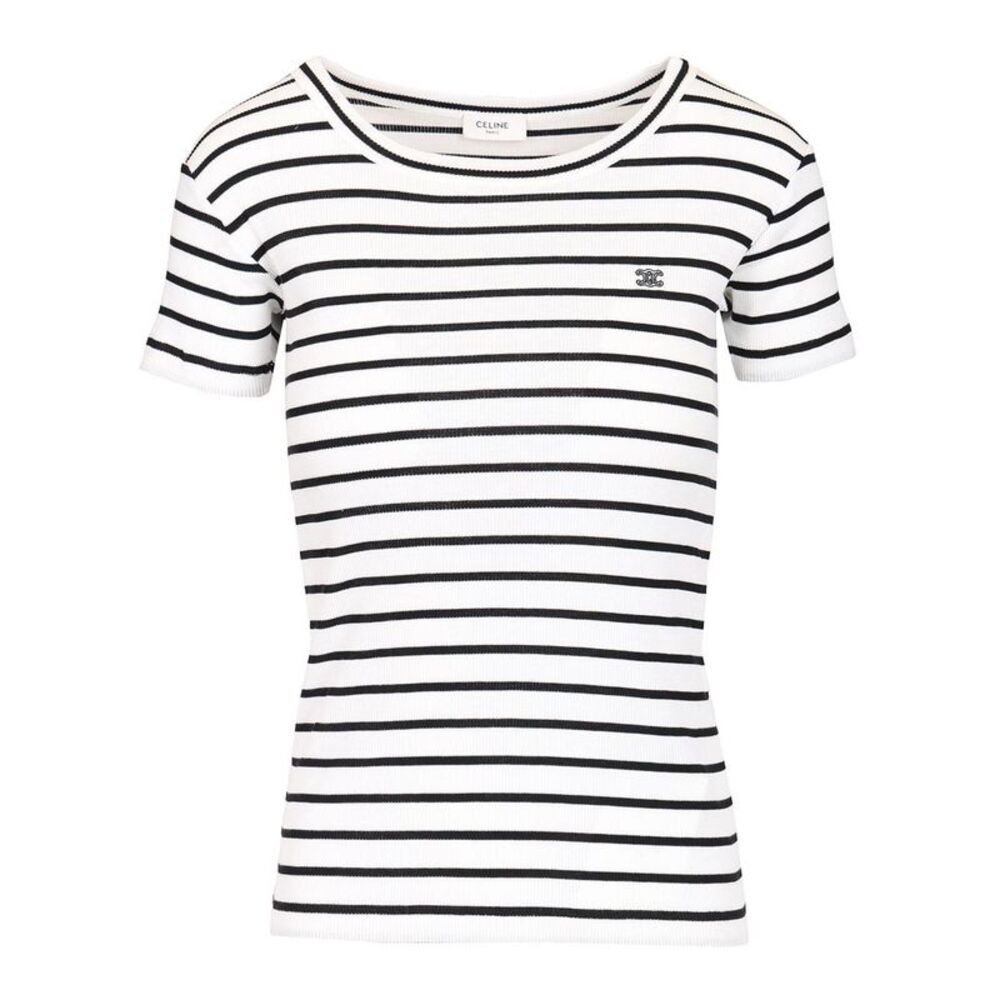 Celine Women Striped T-Shirt